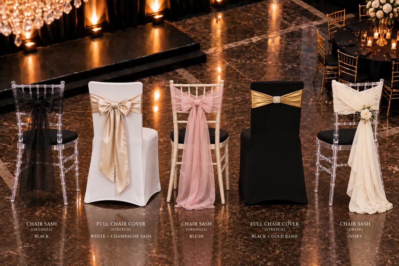 Sashes & Chair Covers
