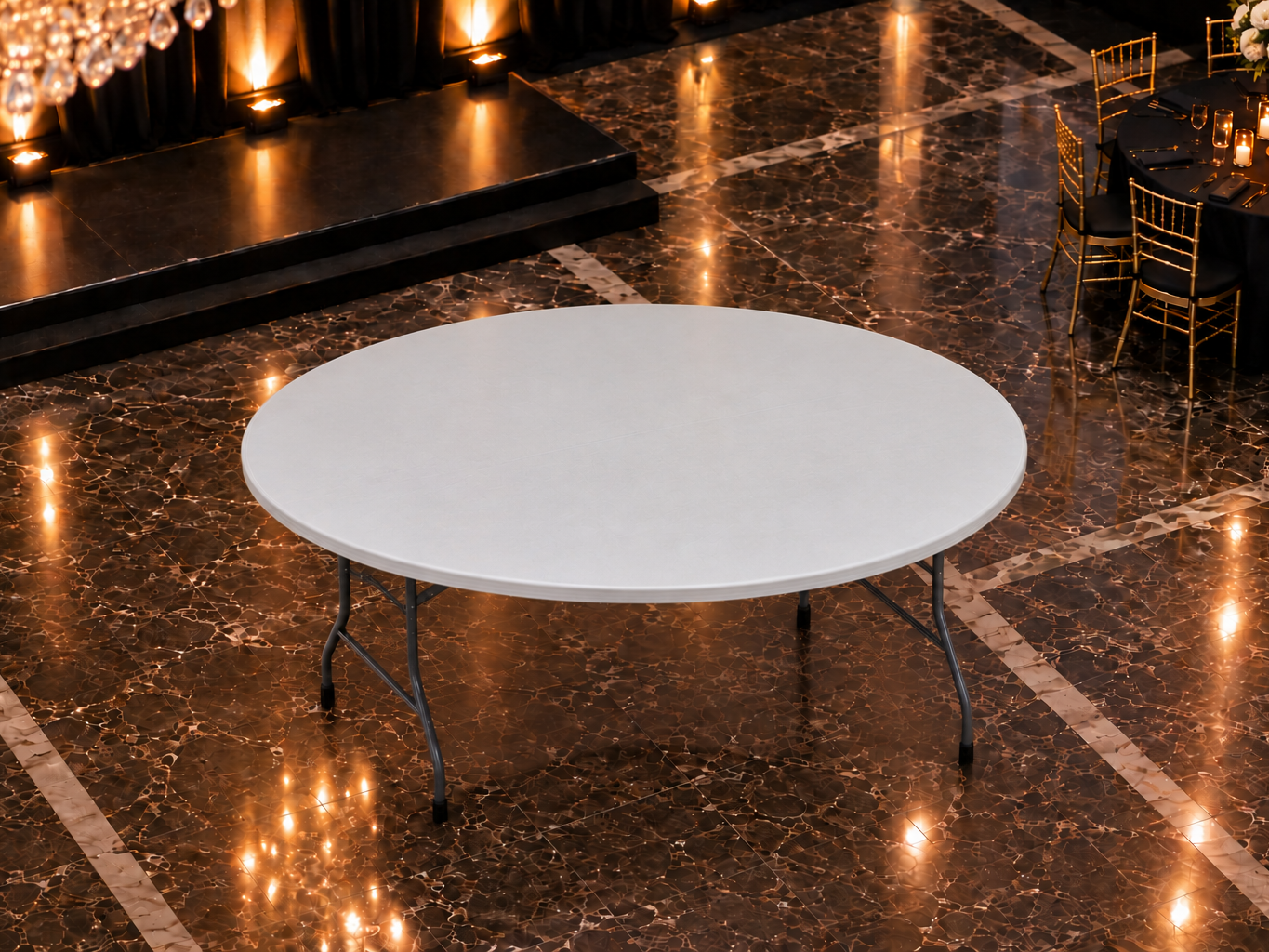 5ft6" Circular Table